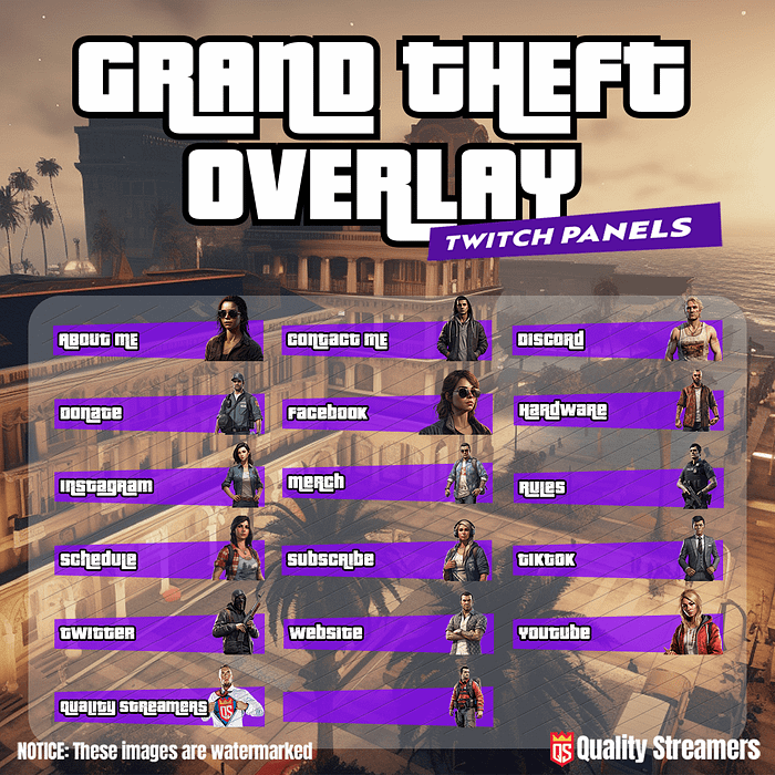 Grand Theft Panel Product Image